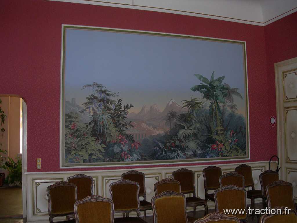 20080921 7 Rixheim 13.jpg - 21/09/2008 - 68170 RIXHEIMCLUB DE VƒHICULES ANCIENS D'ALSACE-MULHOUSE - CVAAM25�mes JOURNƒES EUROPƒENNES DU PATRIMOINEVisite de l'H™tel de Ville - Salle des MariagesPapier Peint Panoramique